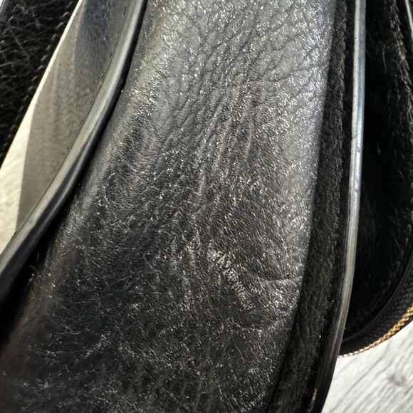 Tory Burch - Authentic Leather Crescent Crossbody Bag with Tory Dust Bag - Picture 15 of 15